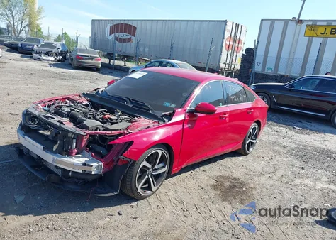 2019 Honda Accord Sport from USA, damaged, VIN 1HGCV1F35KA109932
